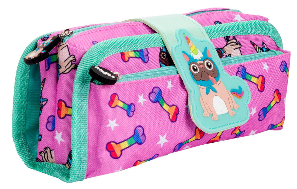 Trousse scolaire – Silicone Patch Pugicorn
