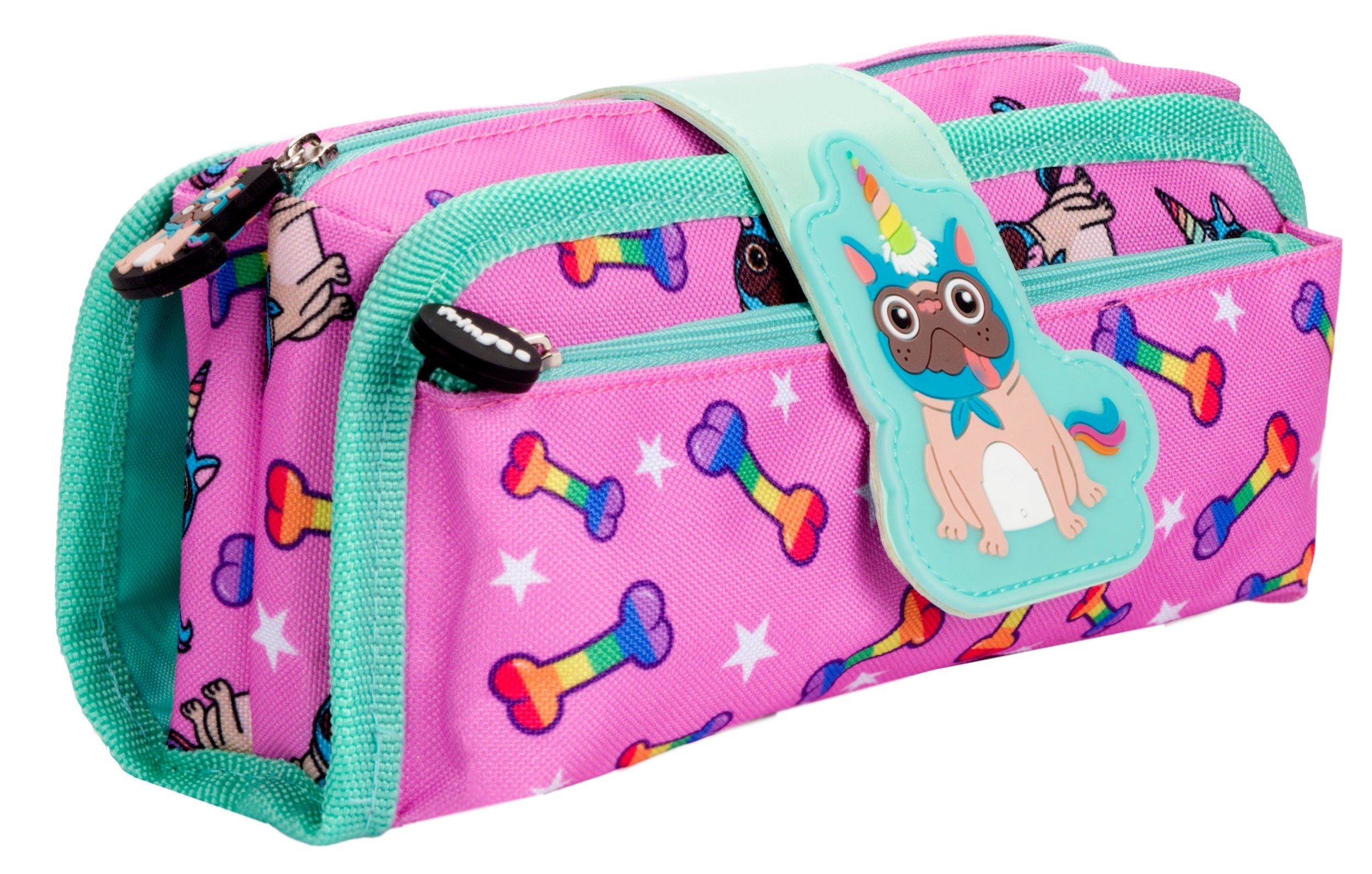 Trousse scolaire – Silicone Patch Pugicorn