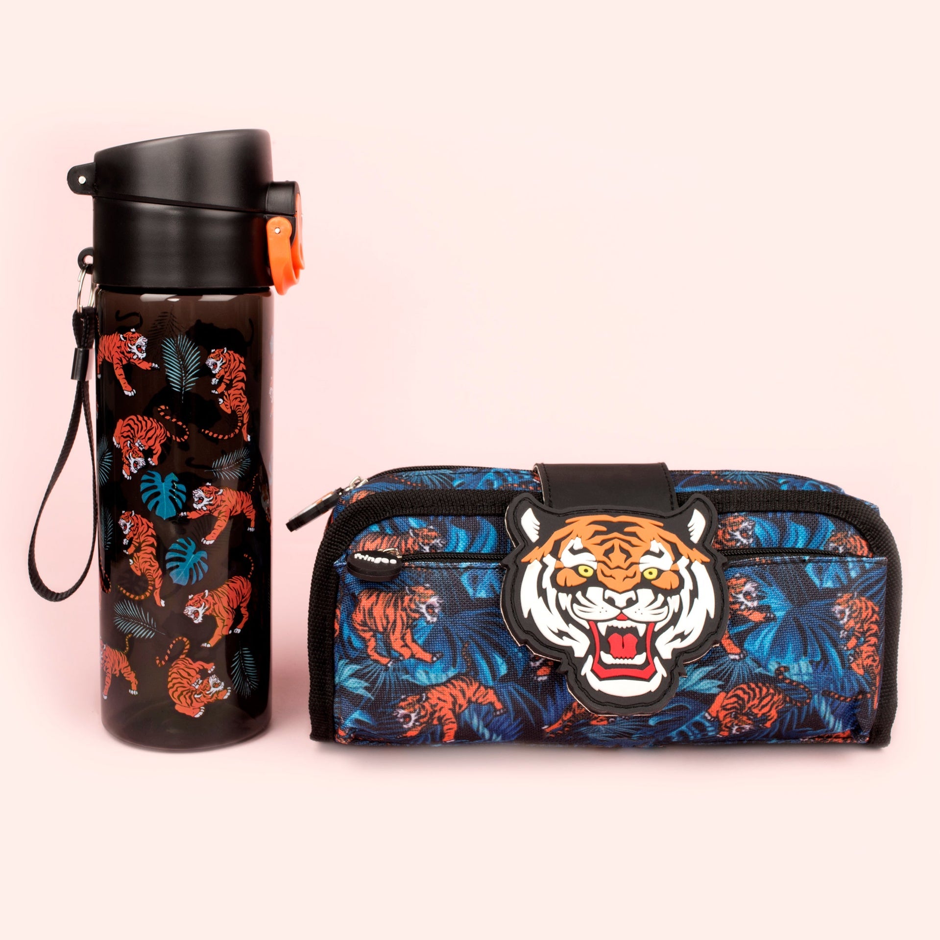 Trousse scolaire – Silicone Patch Tiger