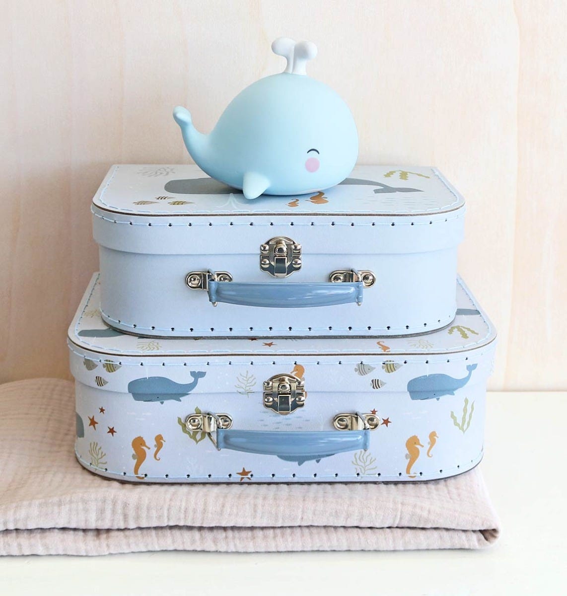Set de valises enfant - Océan – vue 2 – A Little Lovely Company