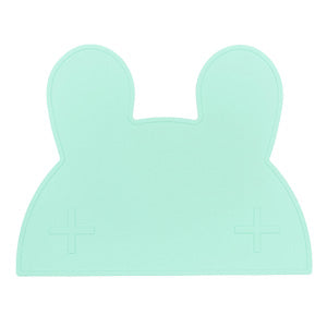 Set de Table en Silicone Lapin Minty Green We Might Be Tiny 