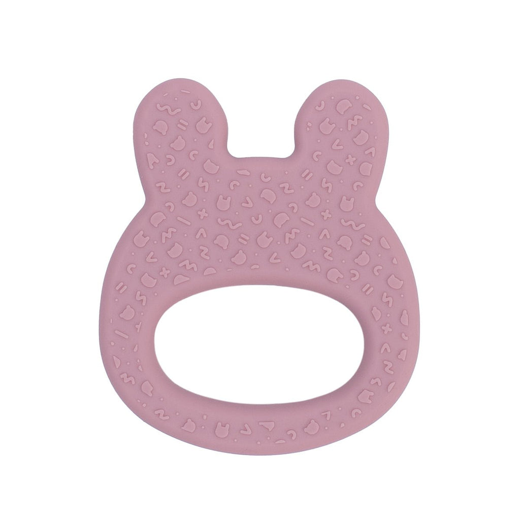 Anneau de Dentition Lapin Dusty Rose