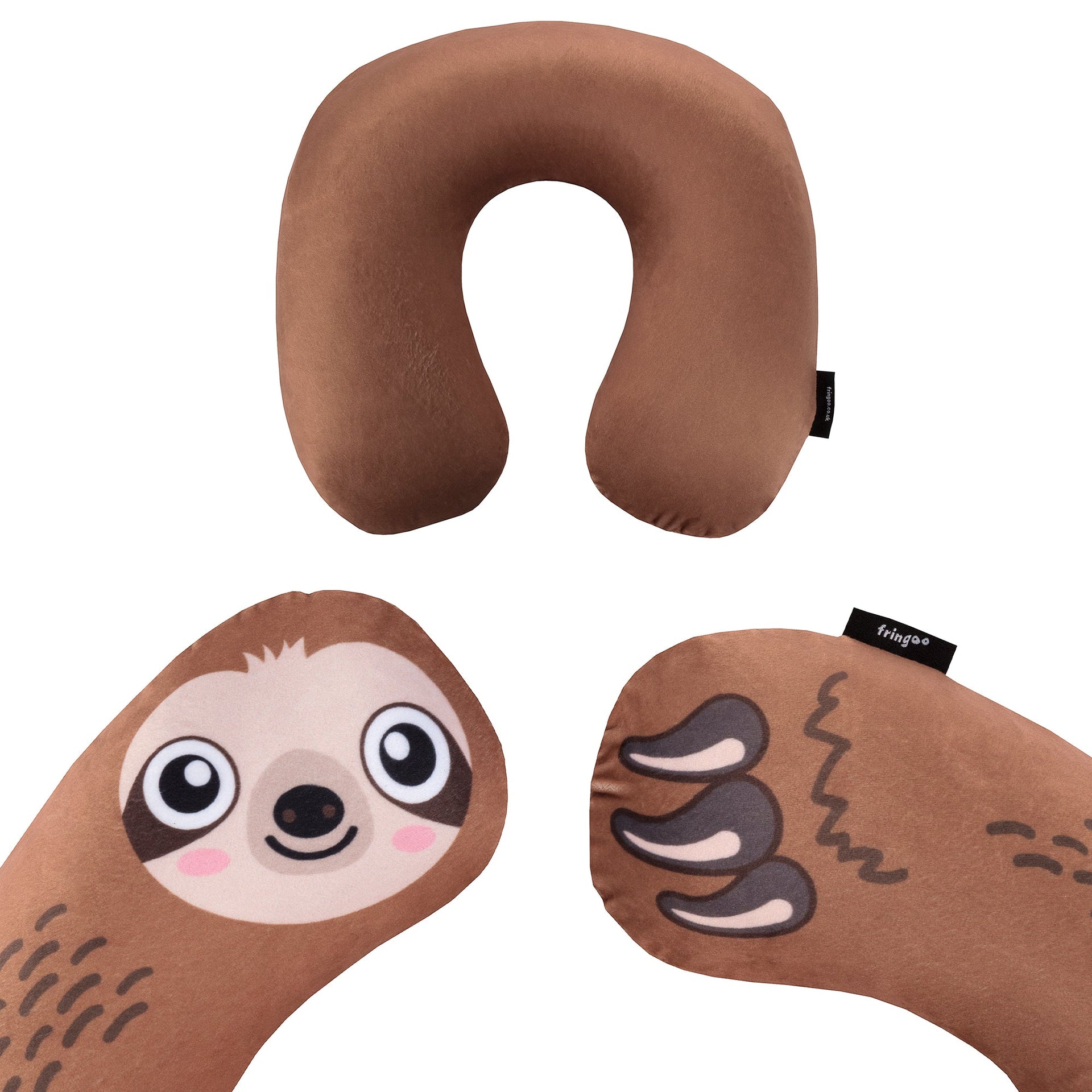 Oreiller de voyage gonflable – Sloth