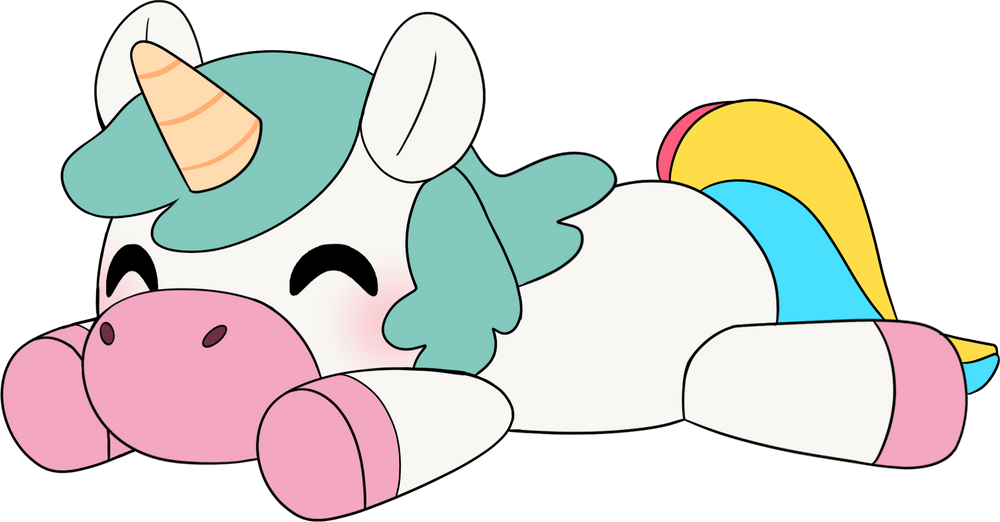 Smajor Unicorn Plush (9in)