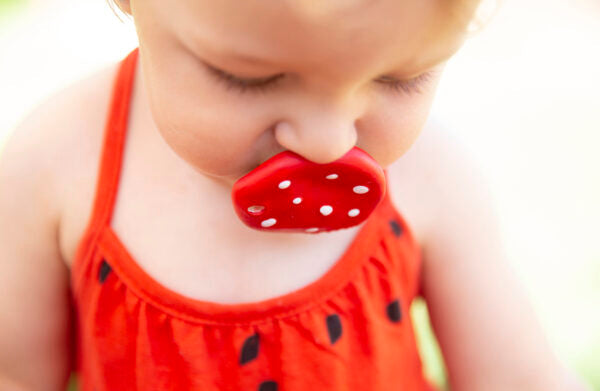 Spotty le Champignon – Jouet de bain et dentition bébé – vue produit 9