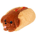 Peluche Squishable – Teckel Hot-Dog