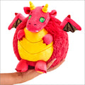 Peluche Mini Squishable – Dragon Rouge
