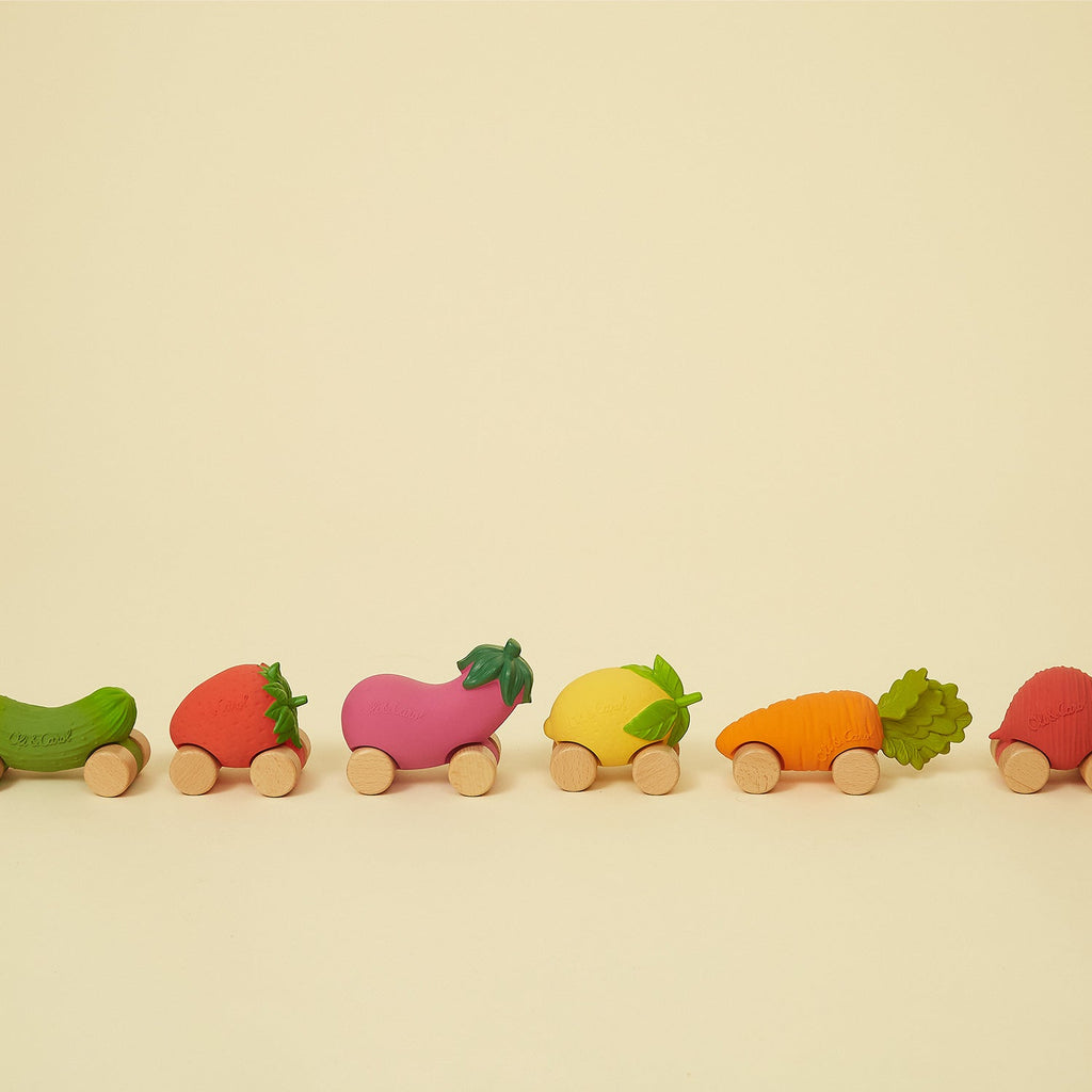 Sweetie la Fraise – Voiture-jouet bébé – vue produit 5