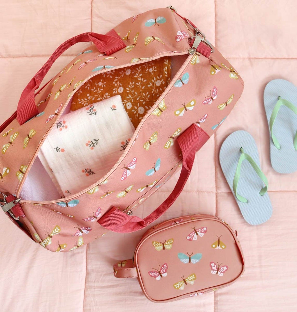 Sac de voyage enfant - Papillons – vue 2 – A Little Lovely Company