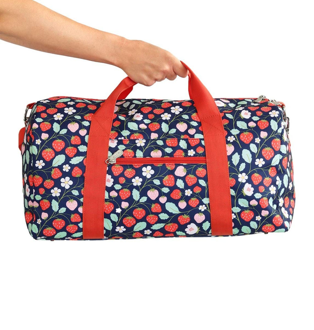 Sac de voyage enfant - Fraises – vue 4 – A Little Lovely Company