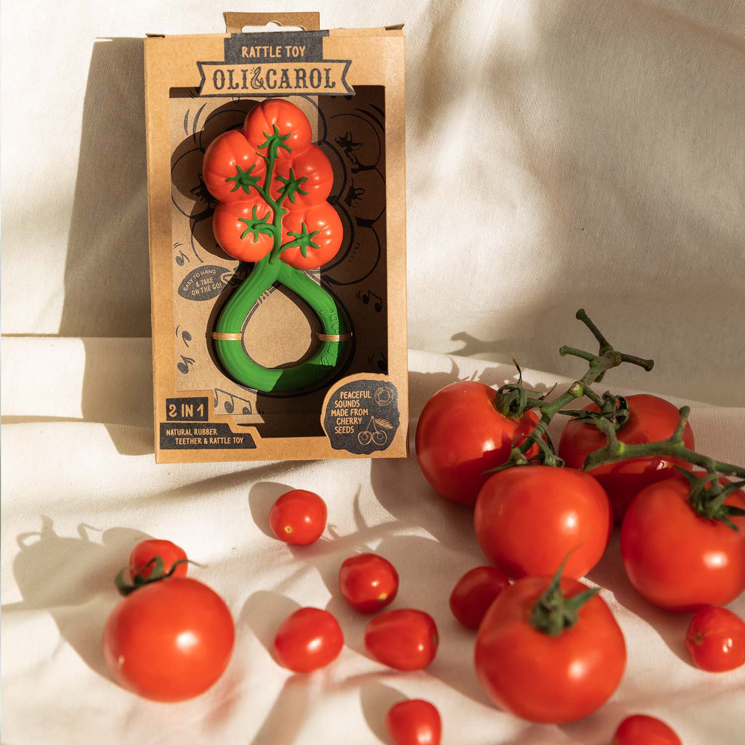 Tomate – Hochet bébé – vue produit 2