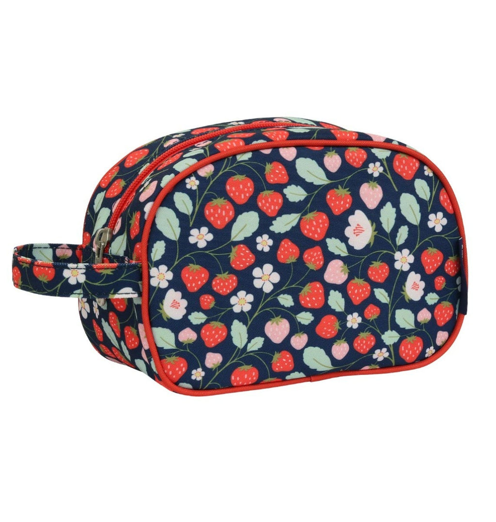 Trousse de toilette enfant - Fraises – vue 3 – A Little Lovely Company