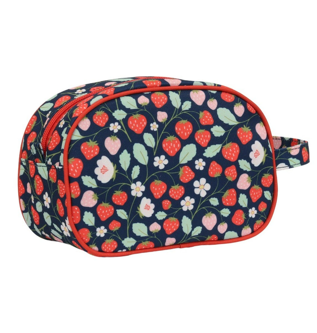 Trousse de toilette enfant - Fraises – vue 4 – A Little Lovely Company