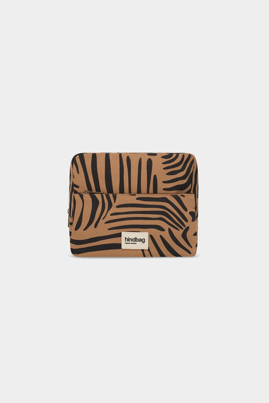 Trousse de toilette XL Alix Zèbre cannelle