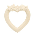 Anneau de dentition Cœur Écru – A Little Lovely Company