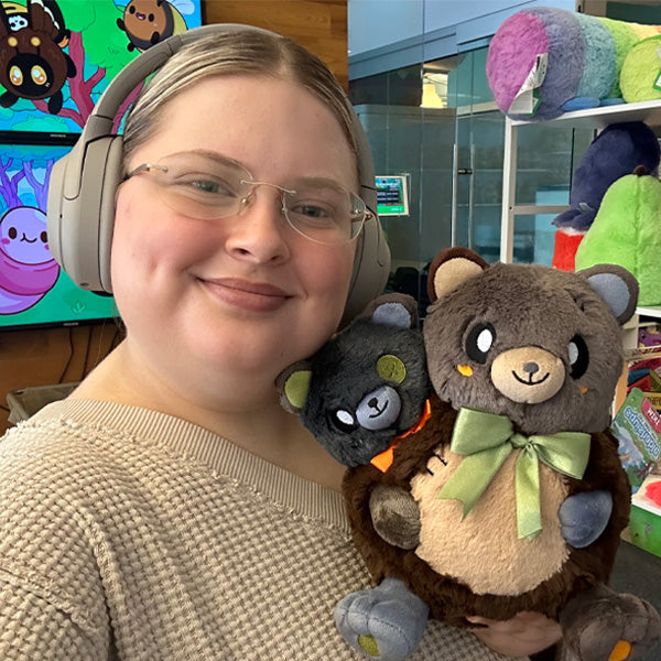 Peluche Mini Squishable – Two-Headed Ours