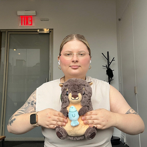 Peluche Mini Squishable – Loutre de Rivière