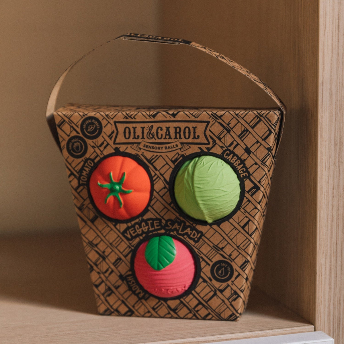 Salade de légumes – Balles sensorielles bébé – vue produit 7