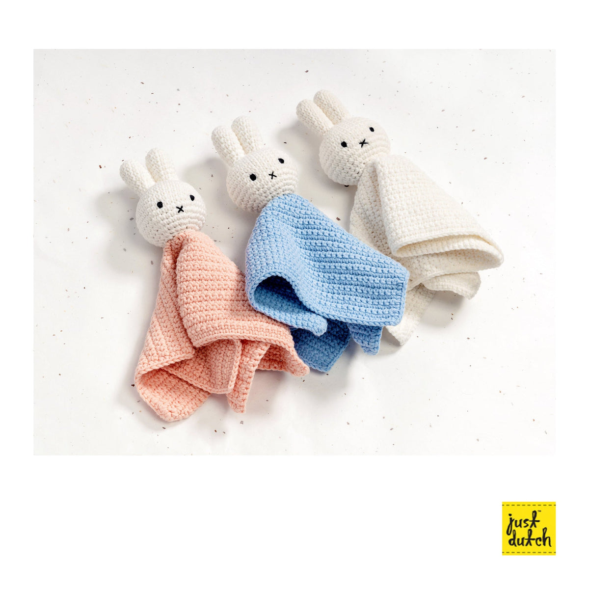 Doudou en Crochet Lapin Miffy - Blanc