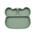 Assiette en Silicone Ours Sauge We Might Be Tiny 