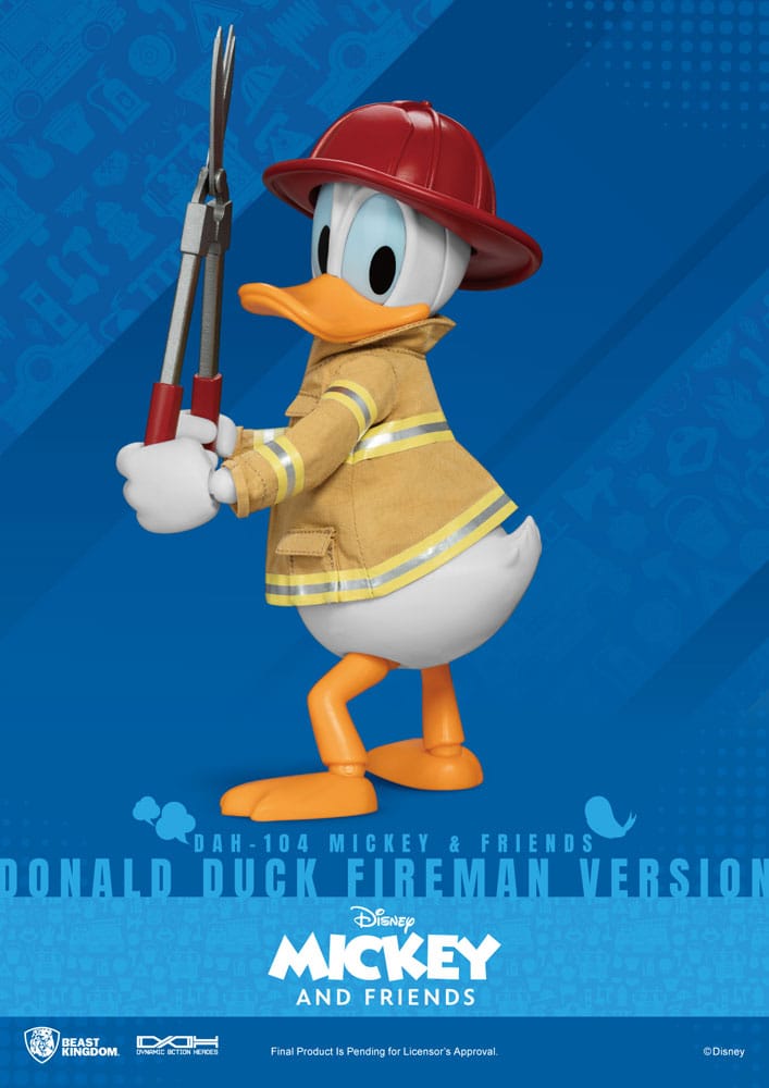 donald duck fireman version beast kingdom toys DAH 104 4711385241174