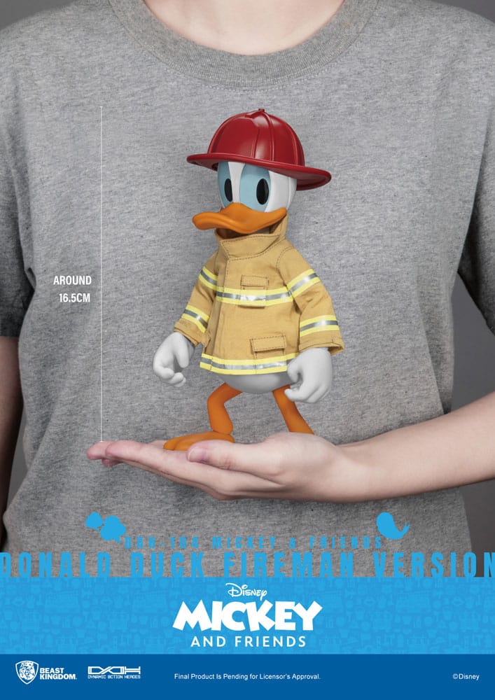 donald duck fireman version beast kingdom toys 
