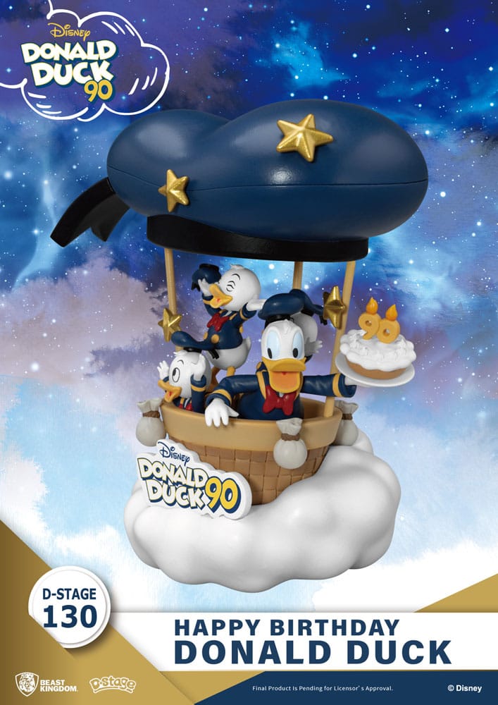 d stage donald duck 90th happy birthday 