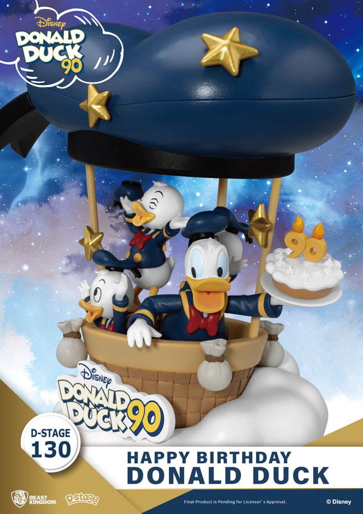 d stage donald duck 90th happy birthday 
