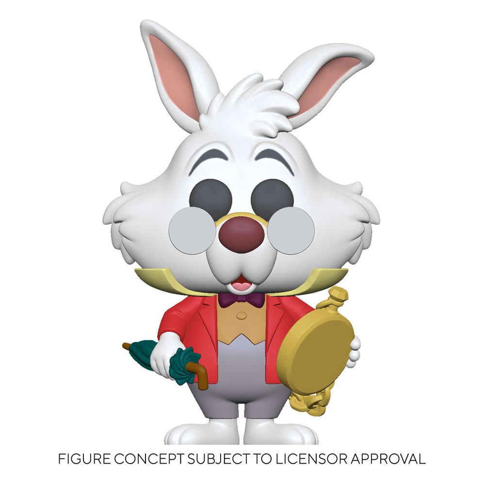 pop white rabbit with watch 1062