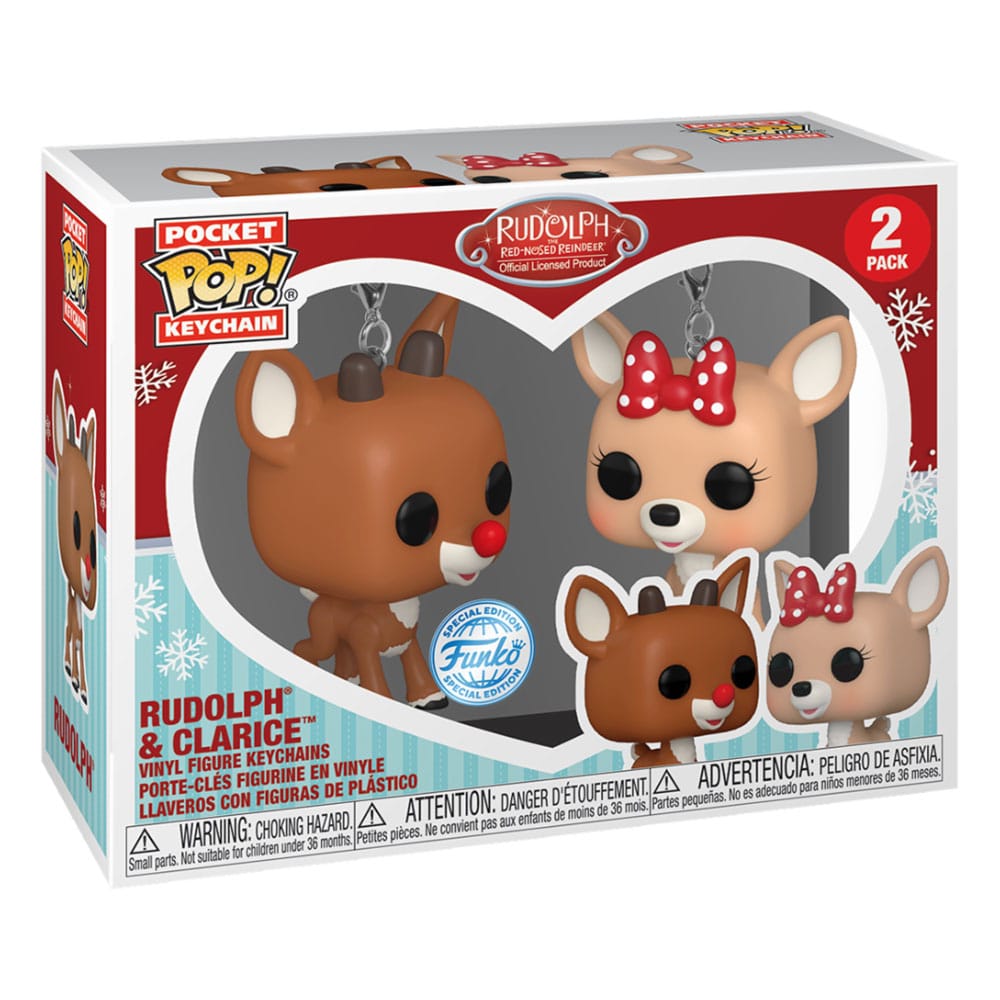 Funko Pop! Keychain Rudolphe & Clarice (SE)