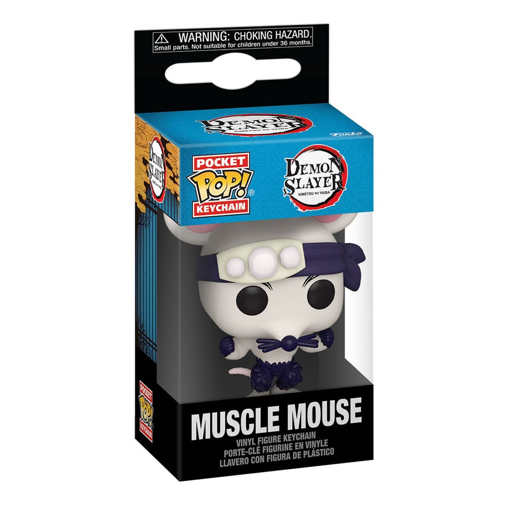 Funko Pop! Keychain Muscle Mouse – Demon Slayer