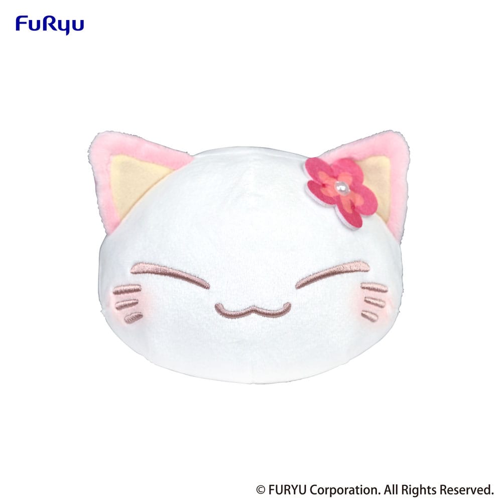 nemuneko cat peluche pink 18 cm FRYU36246 4582782362461