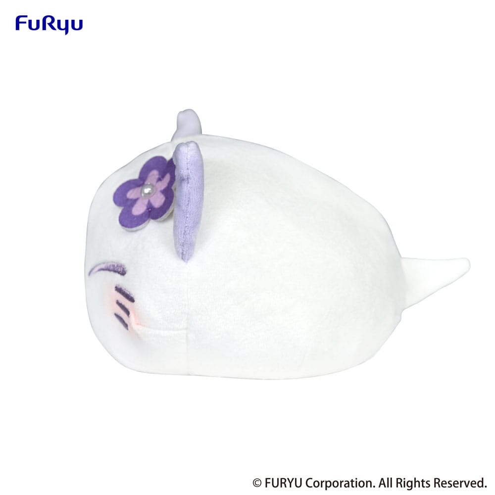 nemuneko cat peluche purple 18 cm 