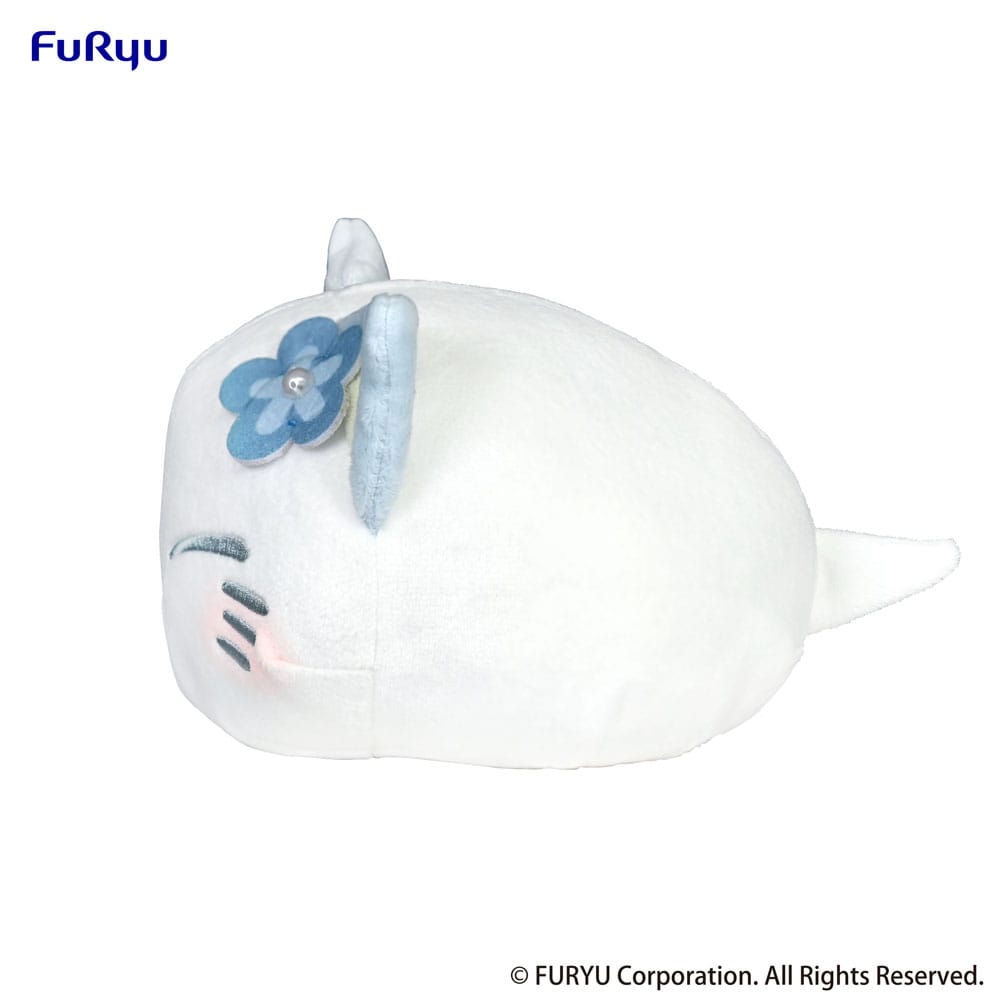 nemuneko cat peluche blue 18 cm 