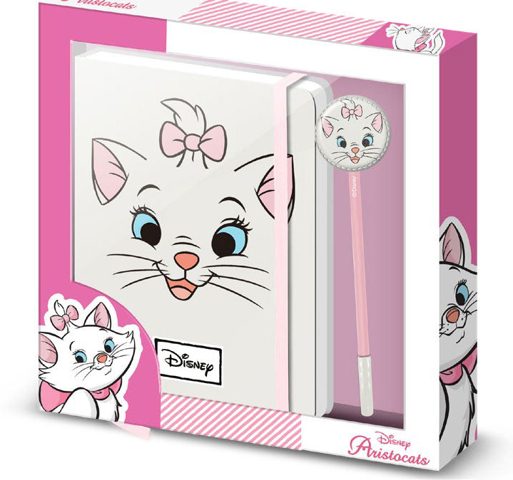 Carnet de notes avec stylo Les Aristochats – Marie