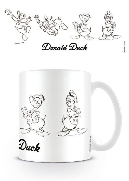 Mug Donald Duck Sketch Pyramid CoinCaillerie