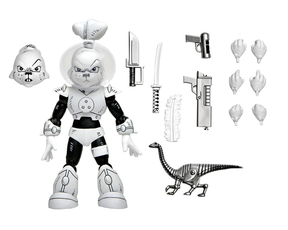 space usagi yojimbo black white neca