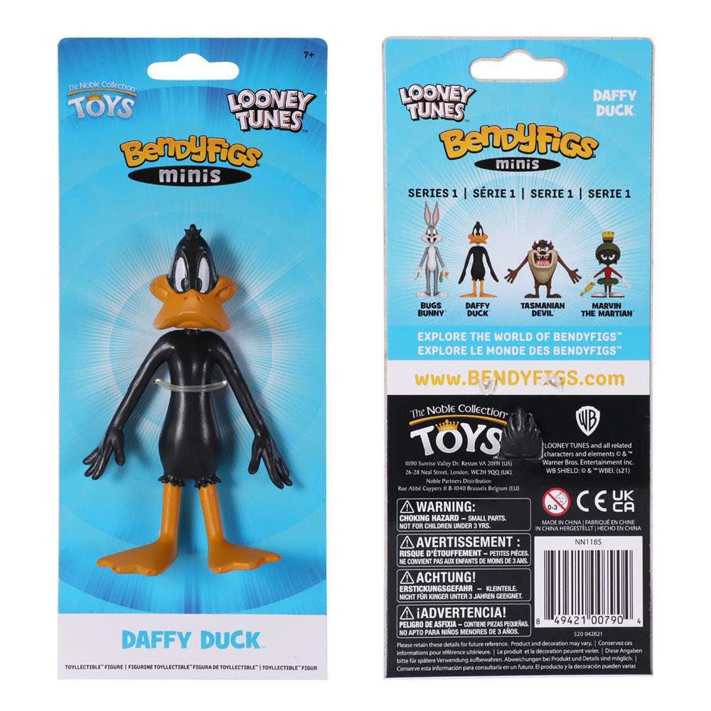 bendyfigs looney tunes daffy duck noble collection 