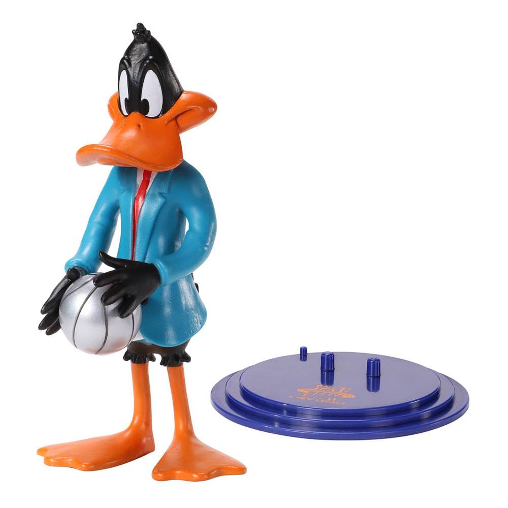 bendyfigs space jam 2 daffy duck noble collection 