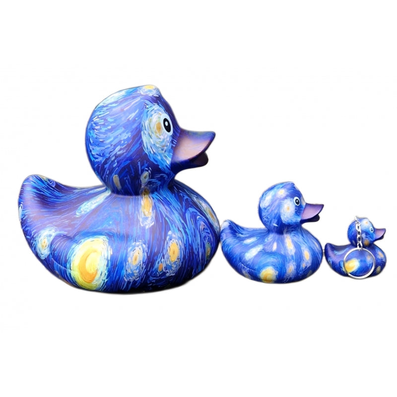 Porte-clés Canard Starry Night Vincent Van Gogh
