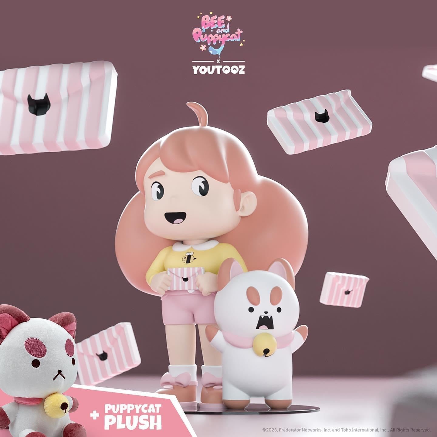 puppy cat plush youtooz